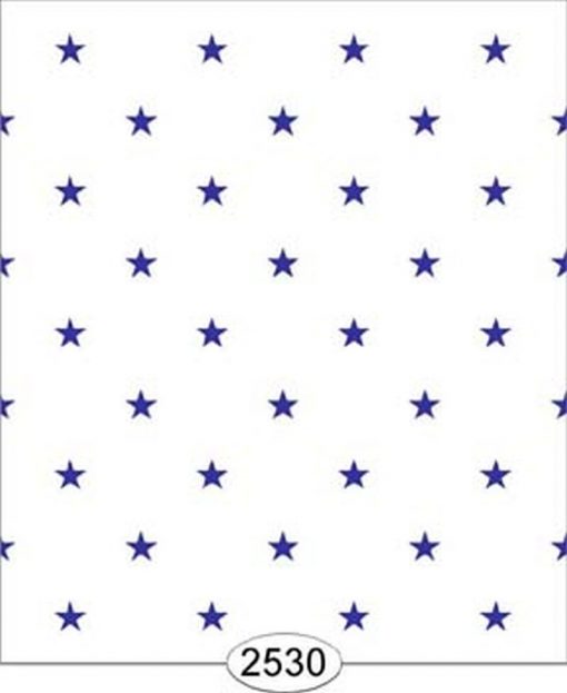 Wallpaper Blue Stars on White