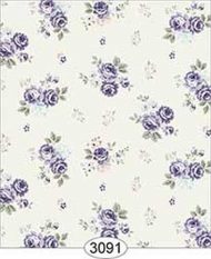 Wallpaper Rose Hill Small Floral Purple