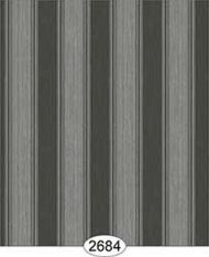 Wallpaper Rose Hill Stripe Black