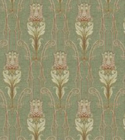 Wallpaper - Tulip Tapestry - Green