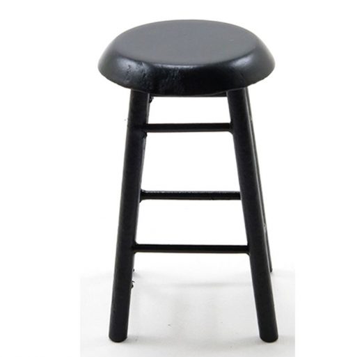 Bar Stool in Black by Handley House