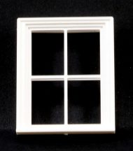 1:24 Scale  4 Pane Victorian Window by Jackson Miniatures