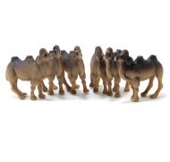 Set of 6 Brown Camels by Multi Minis