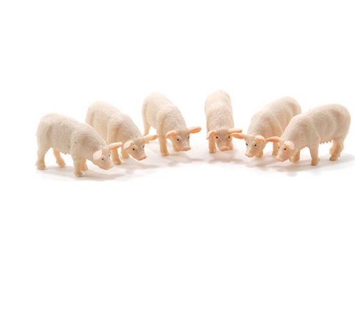 Set of 6 Pigs by Multi Minis