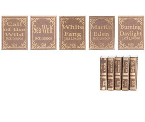 Set of 5 Jack London Books by A Novel Idea