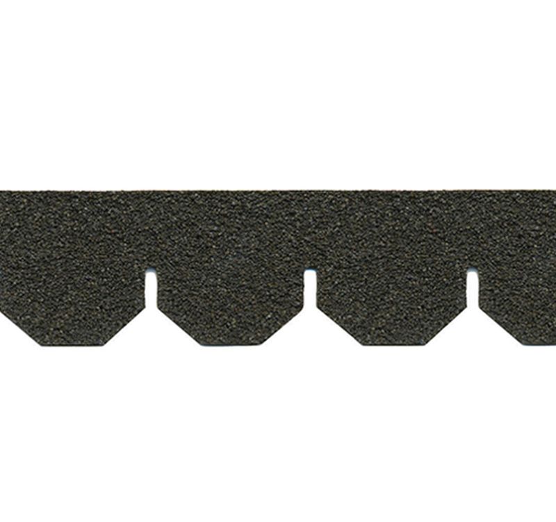 Roofing Black Hexagon Asphalt Shingles by Alessio Miniatures ...