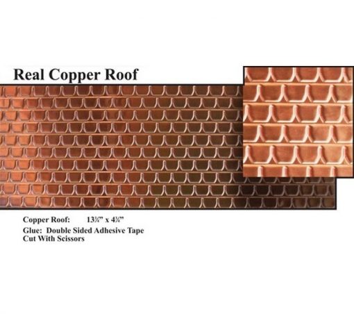 Copper Roof Tile Sheet by World Model