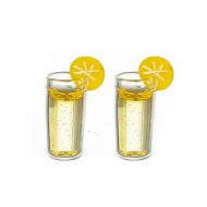 Set of 2 Glasses of Lemonade