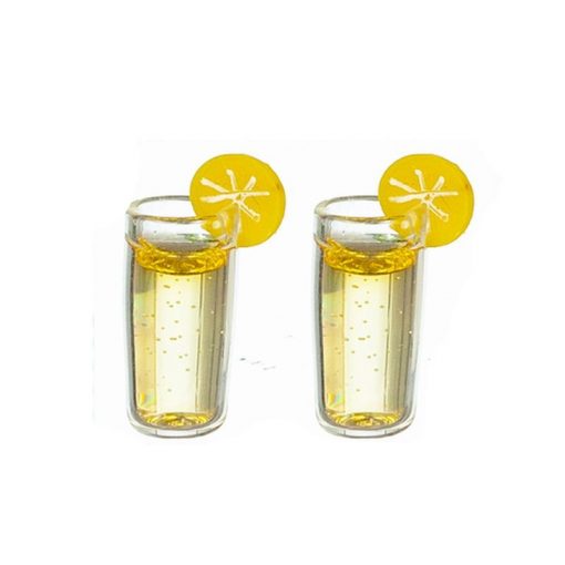 Set of 2 Glasses of Lemonade