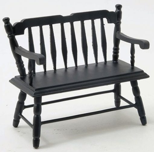 Deacons Bench in Black by Handley House