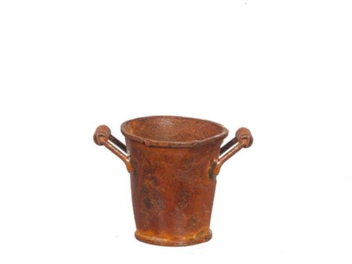 Small Rusty Look Bucket by Town Square Miniatures