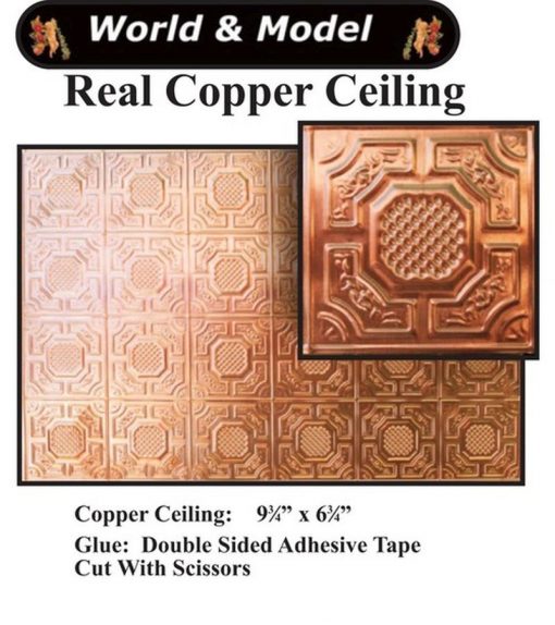 Copper Decorative Ceiling by World Model
