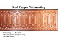Copper Wainscotting by World Model