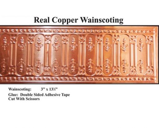 Copper Wainscotting by World Model