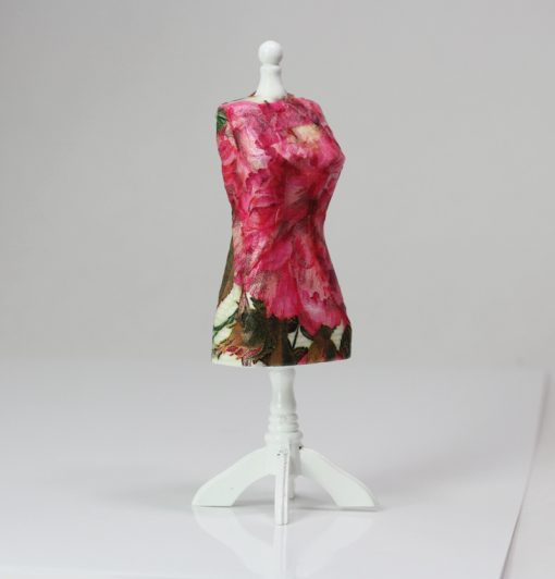 Dressmakers Dummy Decoupaged in Roses