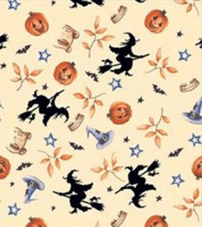Wallpaper Halloween Witches 1:24 Scale WAL1851 - Dollhouses and More