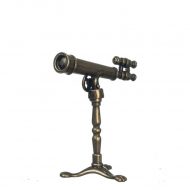 Antique Look Telescope on Stand by Town Square Miniatures
