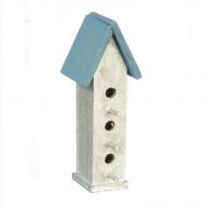 Hand-painted Wood Triple Birdhouse by Town Square Miniatures
