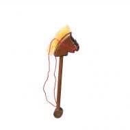 Walnut Stick Horse by Town Square Miniatures