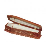 Walnut Coffin by Platinum Miniatures