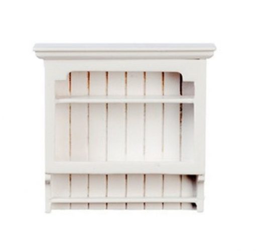 White Kitchen Wall Shelf by Town Square Miniatures
