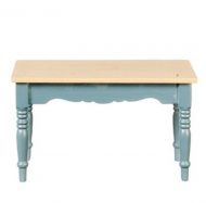 Blue Oak Kitchen Table by Town Square Miniatures