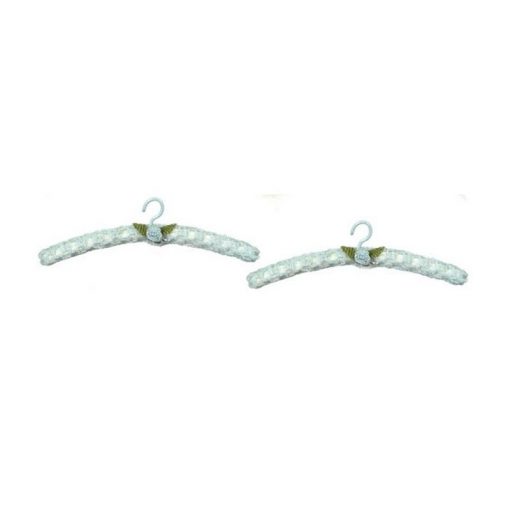 Set of 2 Blue Lace Hangers by Falcon Miniatures