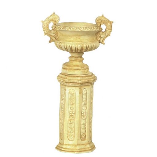 Tan Ancient Urn with Base by Falcon Miniatures A1443TN