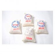 Set of 4 Sacks of Assorted Produce by Town Square Miniatures