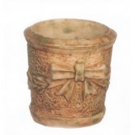 Round Aged Planter by Falcon Miniatures A4318AG