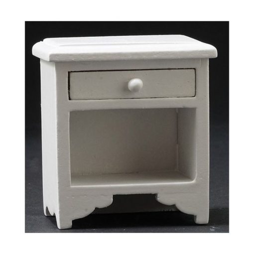 White Wood Night Stand by Handley House