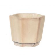 Green Hexagon Planter or Pot by Falcon Miniatures A4475GN