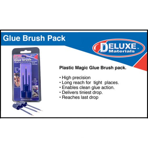 Plastic Magic Glue Brush Set by Deluxe Materials DAC25