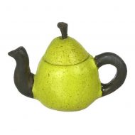 Green Pear Teapot by Falcon Miniatures A0184