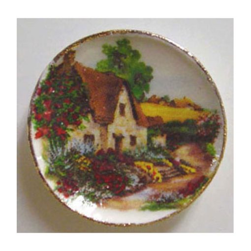 Cottage Plate by Barb BYBCDD52