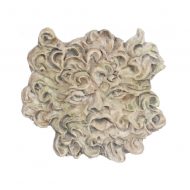 Green Wind Face Wall Decoration by Falcon Miniatures A4247GN