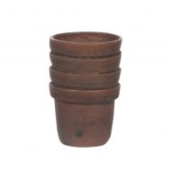 Stack of Medium Flower Pots by Falcon Miniatures A4317M