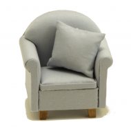 Gray Chair with Pillow by Classics of Handley House CLA10952