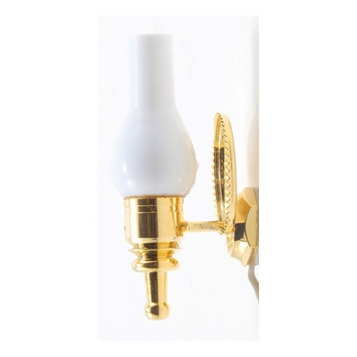 Wall Sconce with Back Plate Reflector by Miniature House MH701