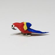 Colorful Red and Blue Parrot