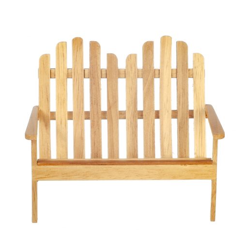 Double Oak Adirondack Chair by Town Square Miniatures