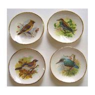 Set of 4 Bird Plates by Barb BYBCDDE