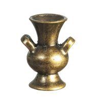 Antique Brass Vase with Handles S1628