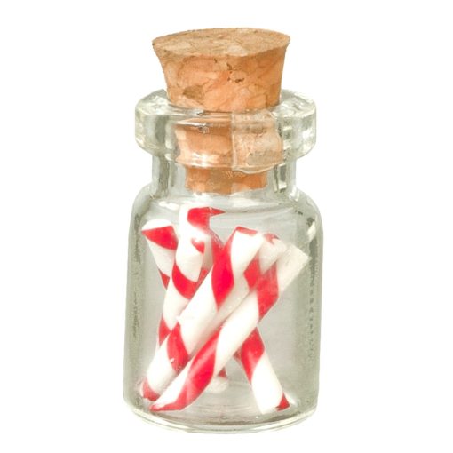 Red Candy Cane Peppermint Stick by Town Square Miniatures B0234