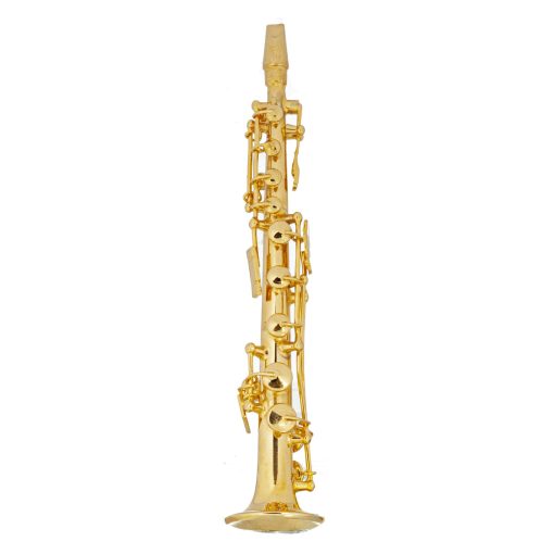 Brass Soprano Saxophone with Case B0581