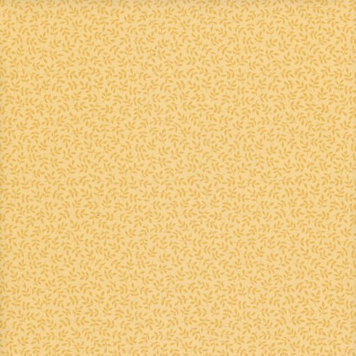 Wallpaper Gold Sprigs on Gold by BH Miniatures BH663