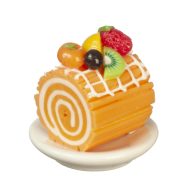 Pumpkin Roll Cake by Town Square Miniatures G6268