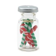 Candy Cane Jar by International Miniatures IM65000