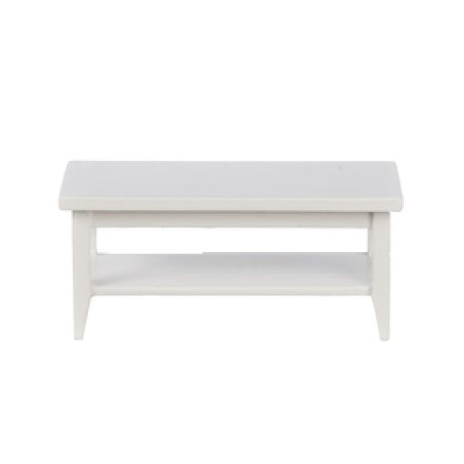 White Coffee Table by Town Square Miniatures T2033