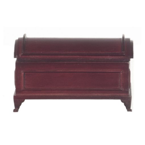 Domed Mahogany Blanket Chest by Town Square Miniatures T3376
